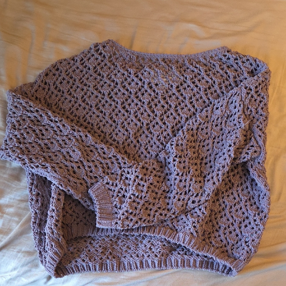 Jessica Simpson Lavender Knit Sweater